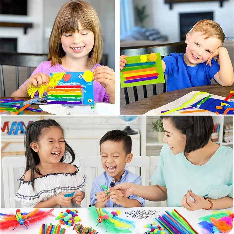 1000pcs Kids Crafts Art Suppli - Art Craft And Cloth บทวิจารณ์และราคา