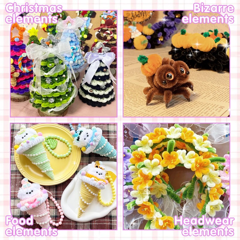 Pipe Cleaners Chenille Stems J - Art Craft Kids บทวิจารณ์และราคา