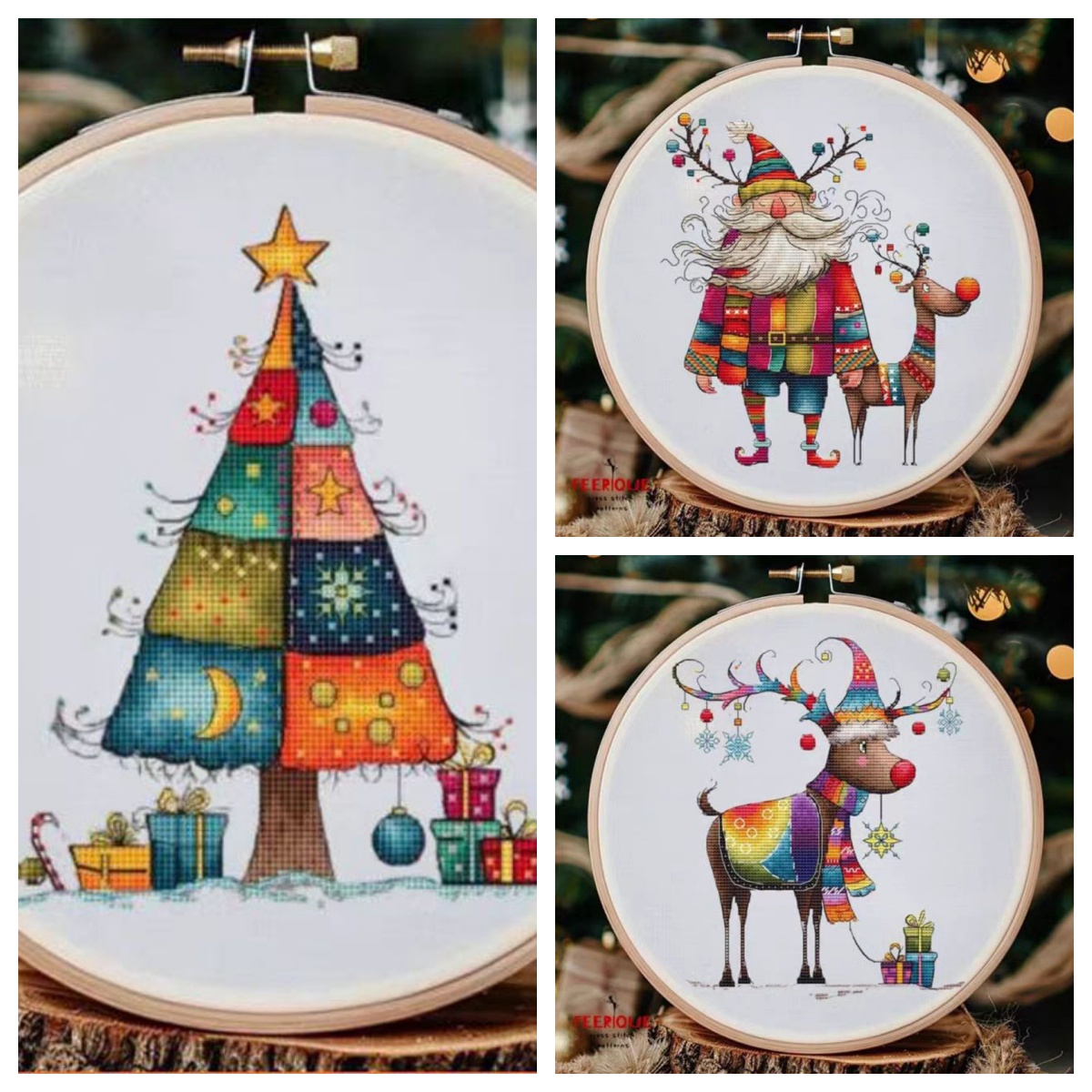 4802 Cross Stitch Kits Sets Fo - Art Craft And Cloth บทวิจารณ์และราคา