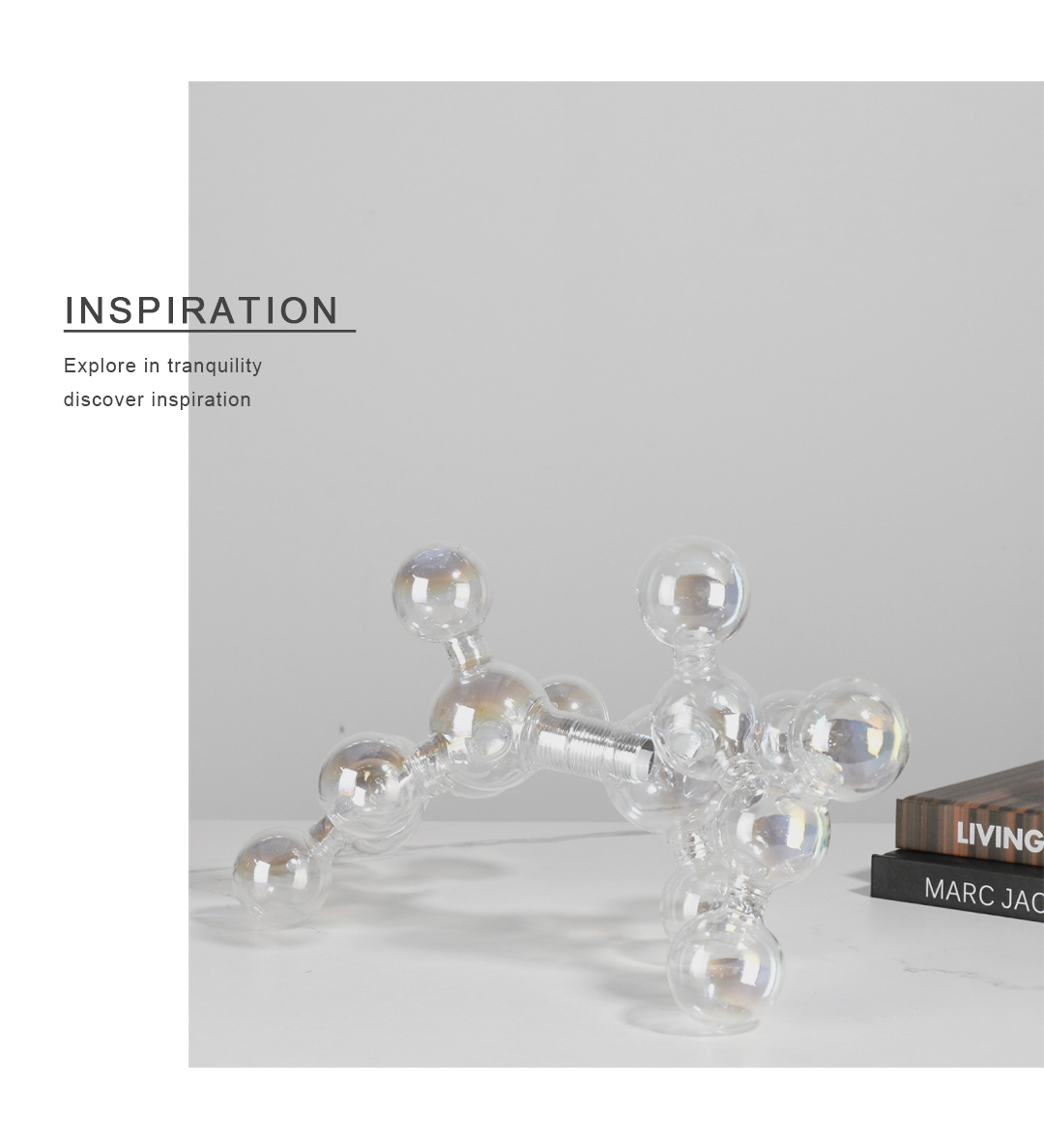 Colorful Glass Molecular Sculp - Art Craft Club บทวิจารณ์และราคา