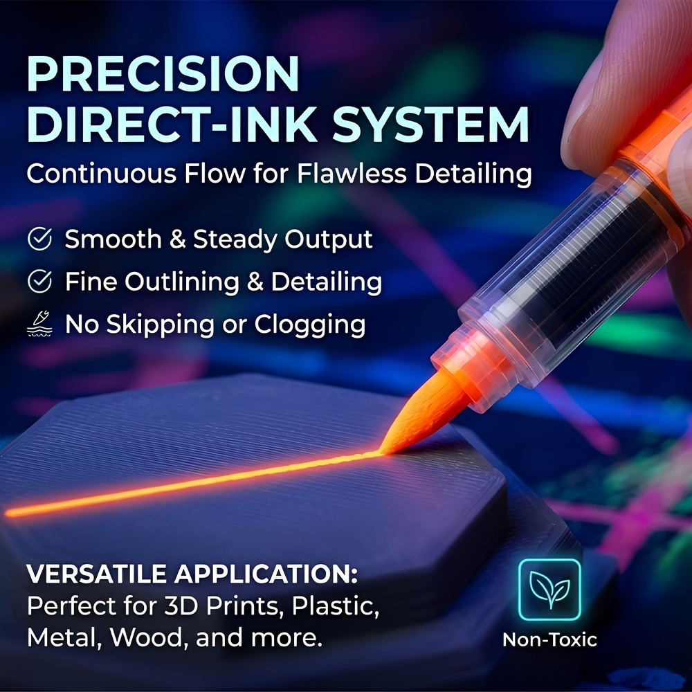 8-18 Colors UV Paint Pens Mark - Art Craft Club บทวิจารณ์และราคา