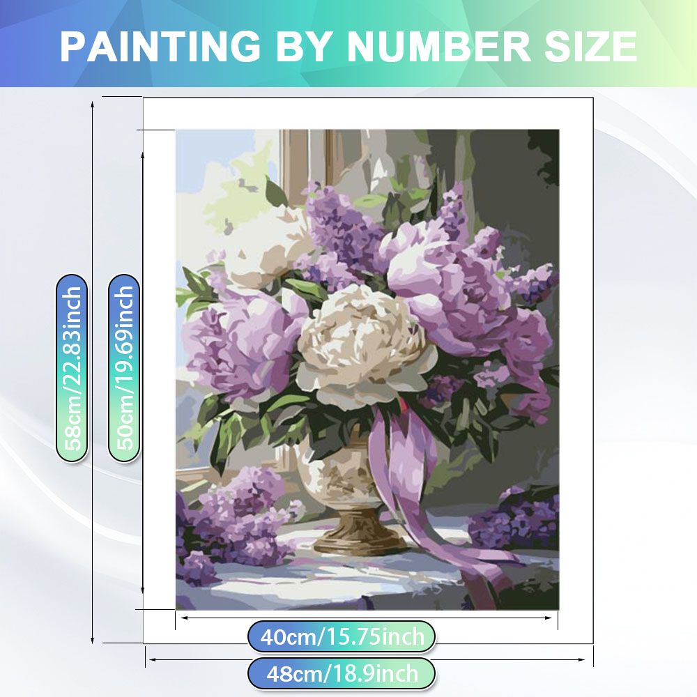 HUACAN Painting By Numbers Adu - Art Craft Number บทวิจารณ์และราคา