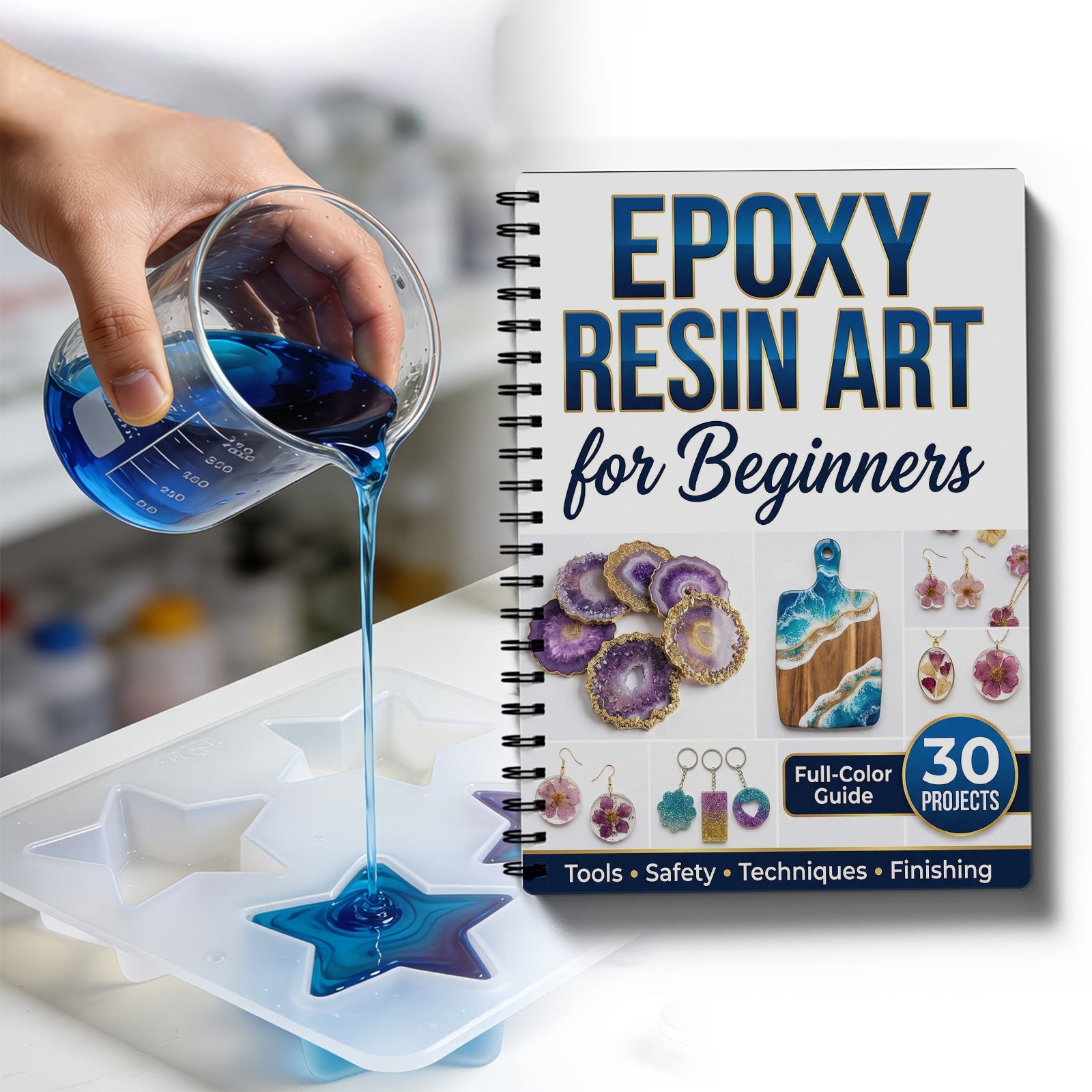 Epoxy Resin Art Book Guide Lea - Art Craft Book บทวิจารณ์และราคา