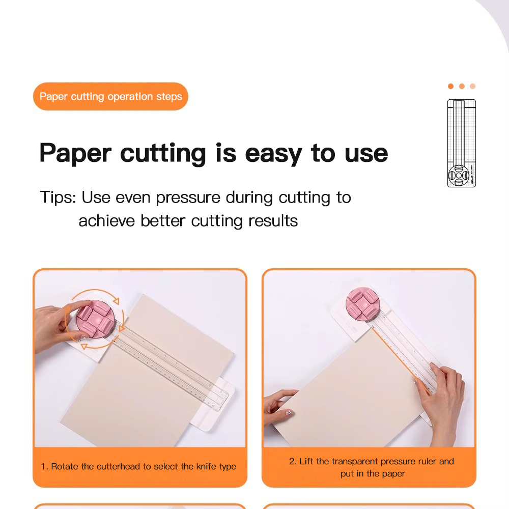 1pcs Mini Paper Trimmer Paper  - Art Craft In Paper บทวิจารณ์และราคา