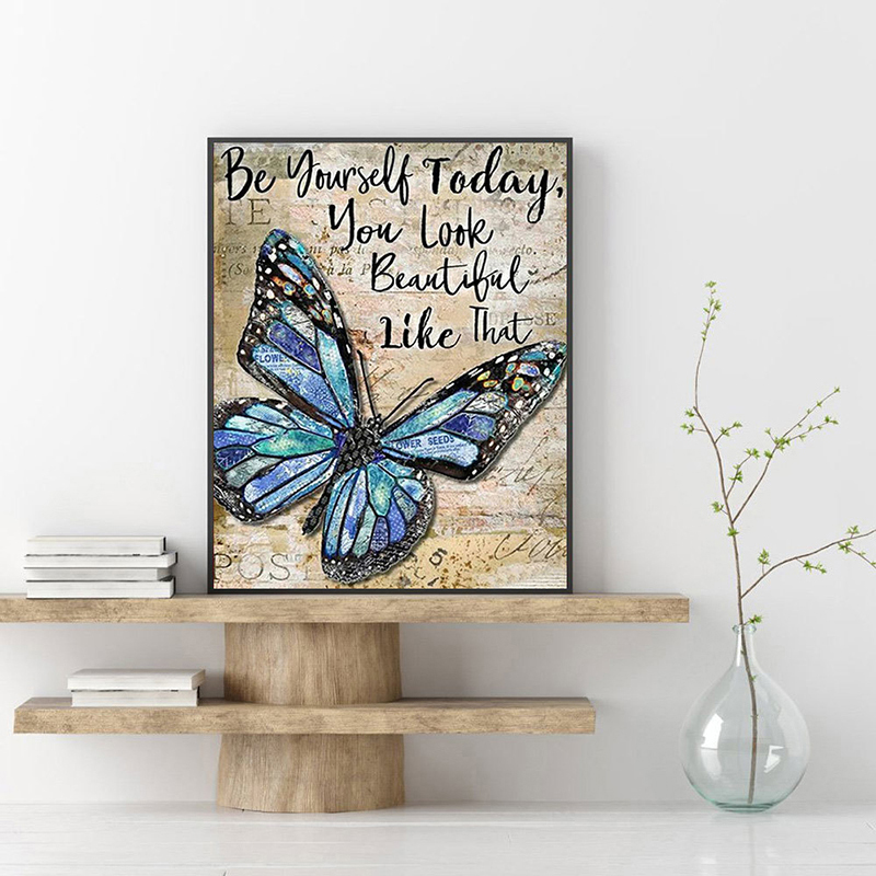 Nabi 5D Diamond Painting Butte - Art Craft Butterfly บทวิจารณ์และราคา