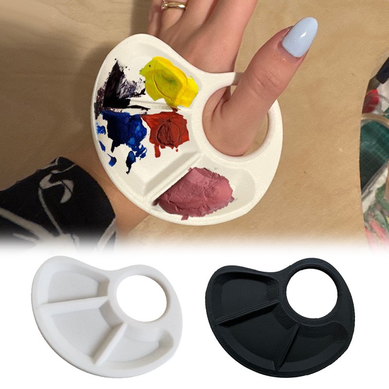 1/2pc Thumb Palette Ergonomic  - Art Craft Classes บทวิจารณ์และราคา