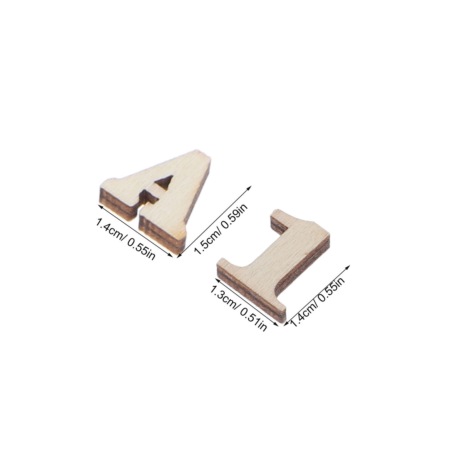 308Pcs Wooden Letter Number Cu - Art Craft Number บทวิจารณ์และราคา