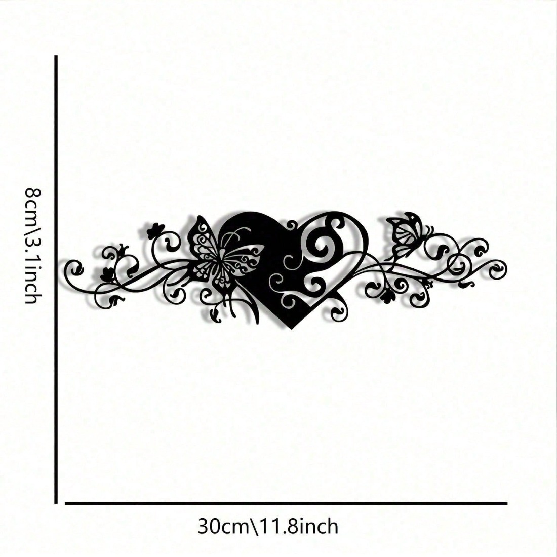 Minimalist 2D Metal Wall Art,  - Art Craft Butterfly บทวิจารณ์และราคา