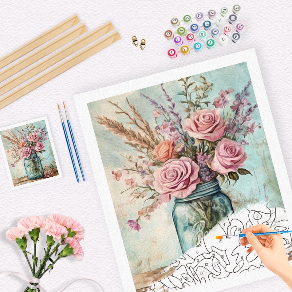 RUOPOTY Painting By Numbers On - Art Craft Number บทวิจารณ์และราคา