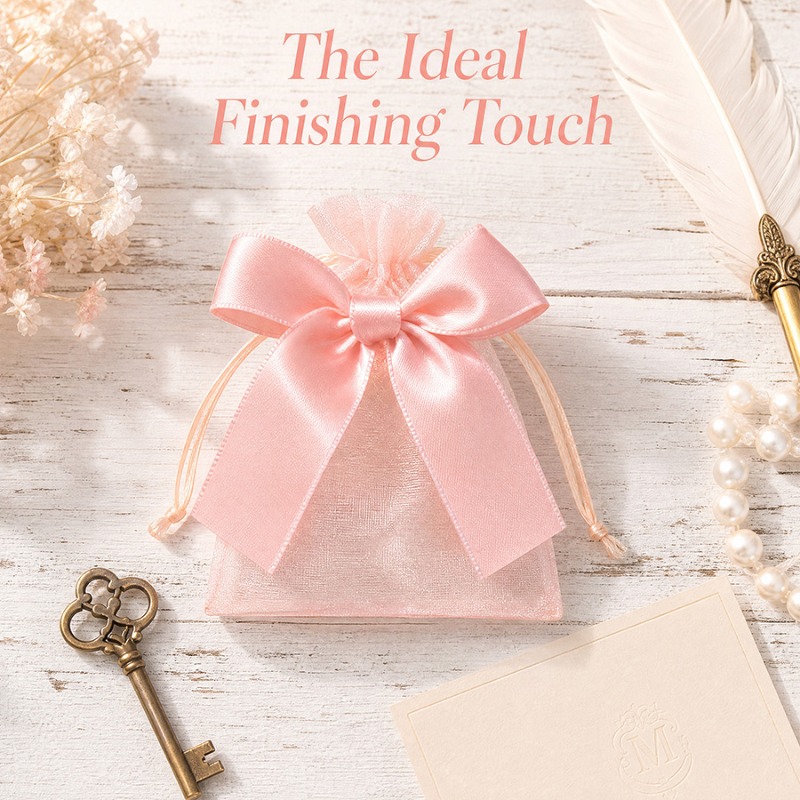 10/20pcs Pink Bow Gift Bags Tr - Art Craft And Cloth บทวิจารณ์และราคา