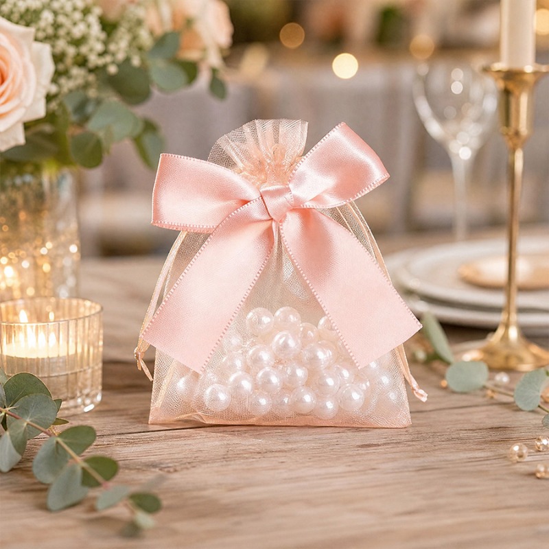 10/20pcs Pink Bow Gift Bags Tr - Art Craft And Cloth บทวิจารณ์และราคา