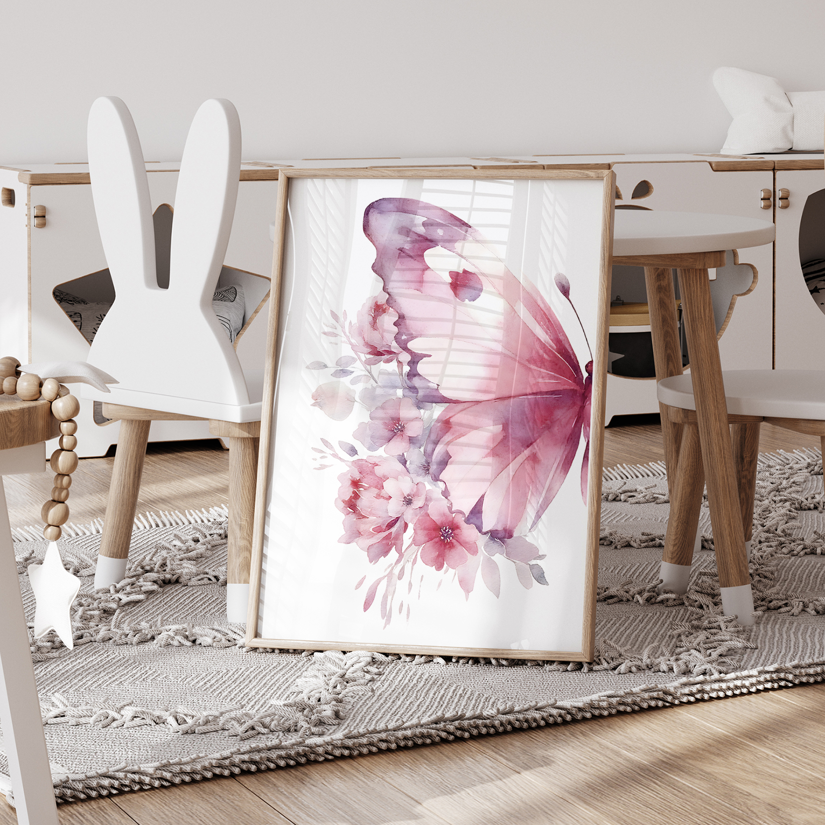 3pcs Cartoon Children Pink Lov - Art Craft Butterfly บทวิจารณ์และราคา