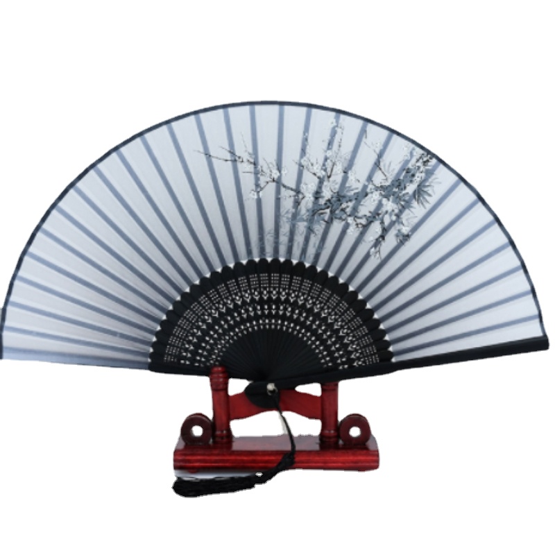 Retro Style Folding Fan Female - Art Craft And Cloth บทวิจารณ์และราคา