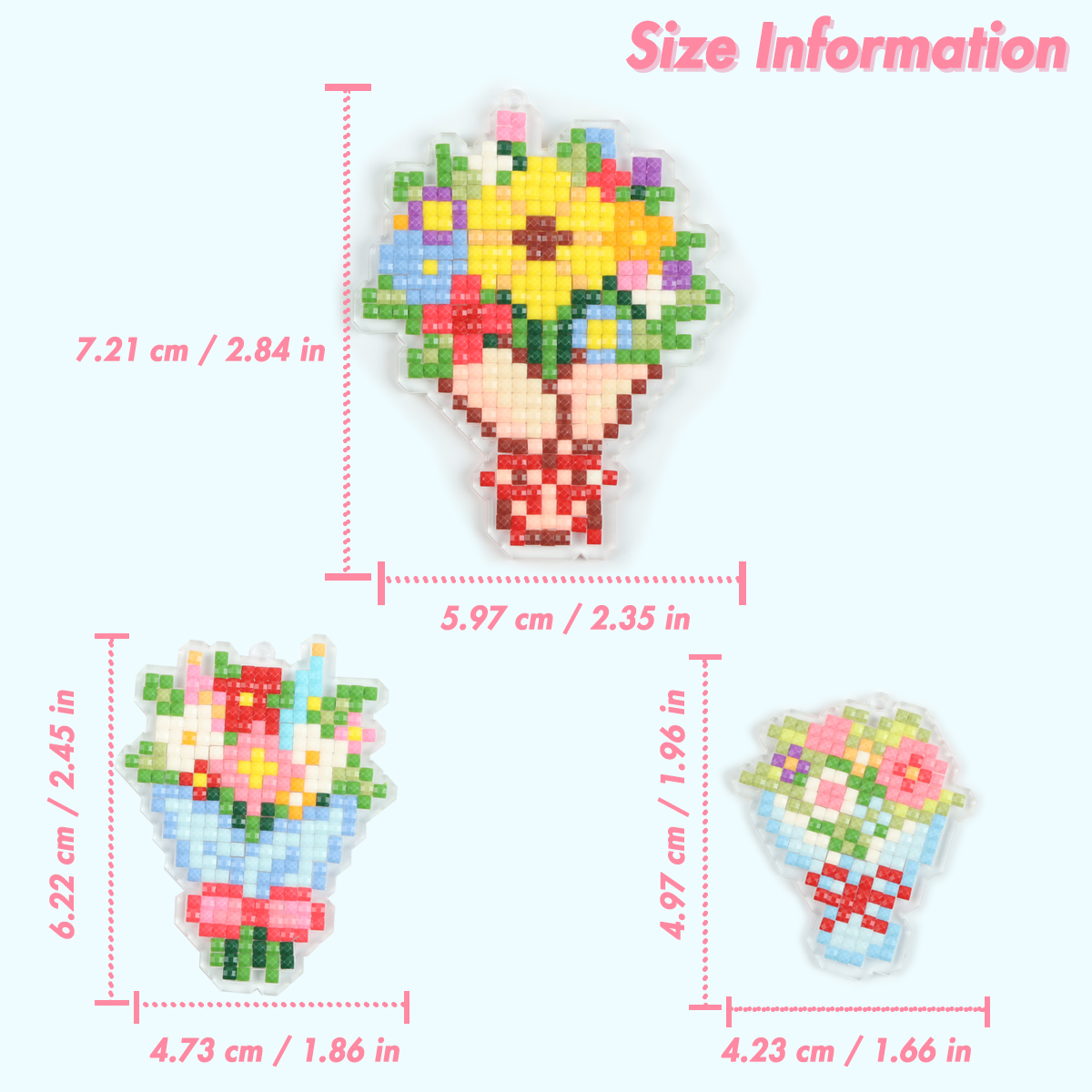 FOREVER YOUNG 3PCS Bouquet Acr - Art Craft Kids บทวิจารณ์และราคา