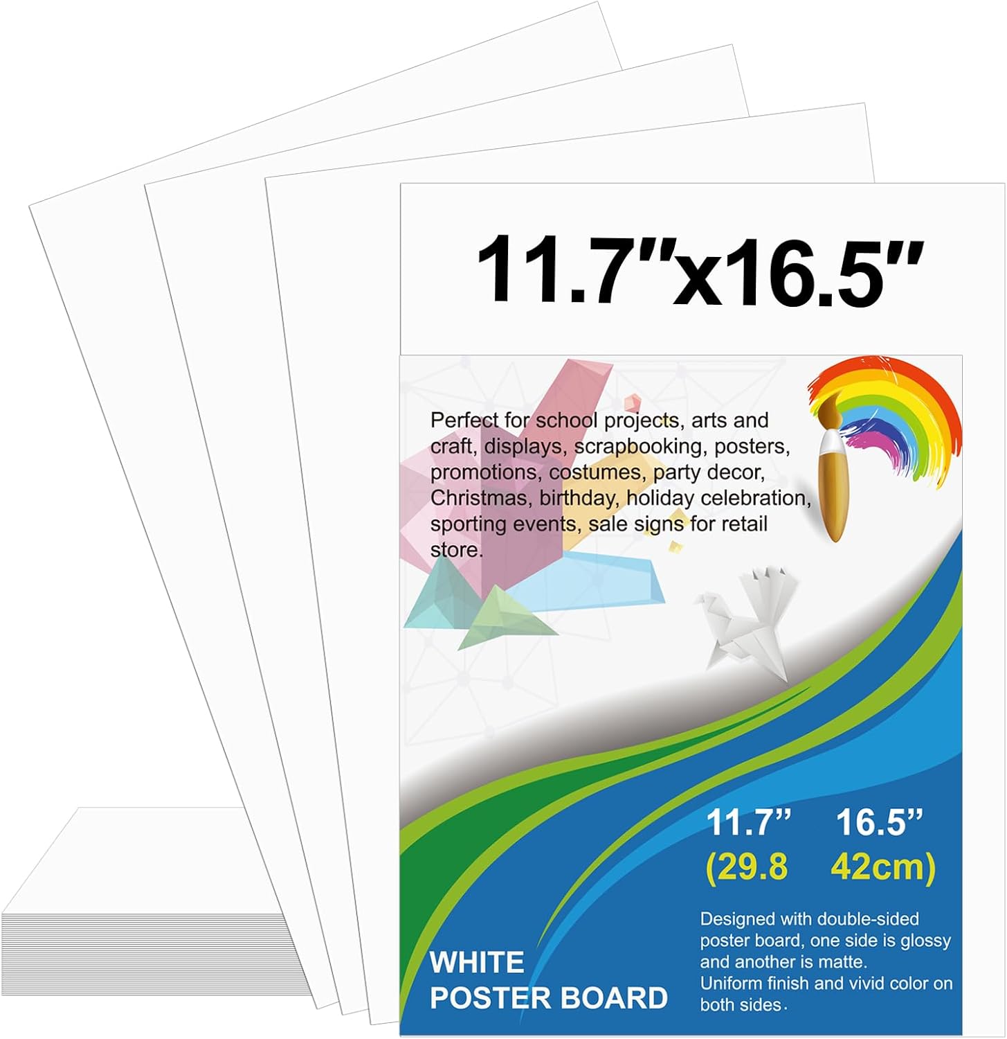 25 Pack White Poster Board 11. - Art Craft In Paper บทวิจารณ์และราคา