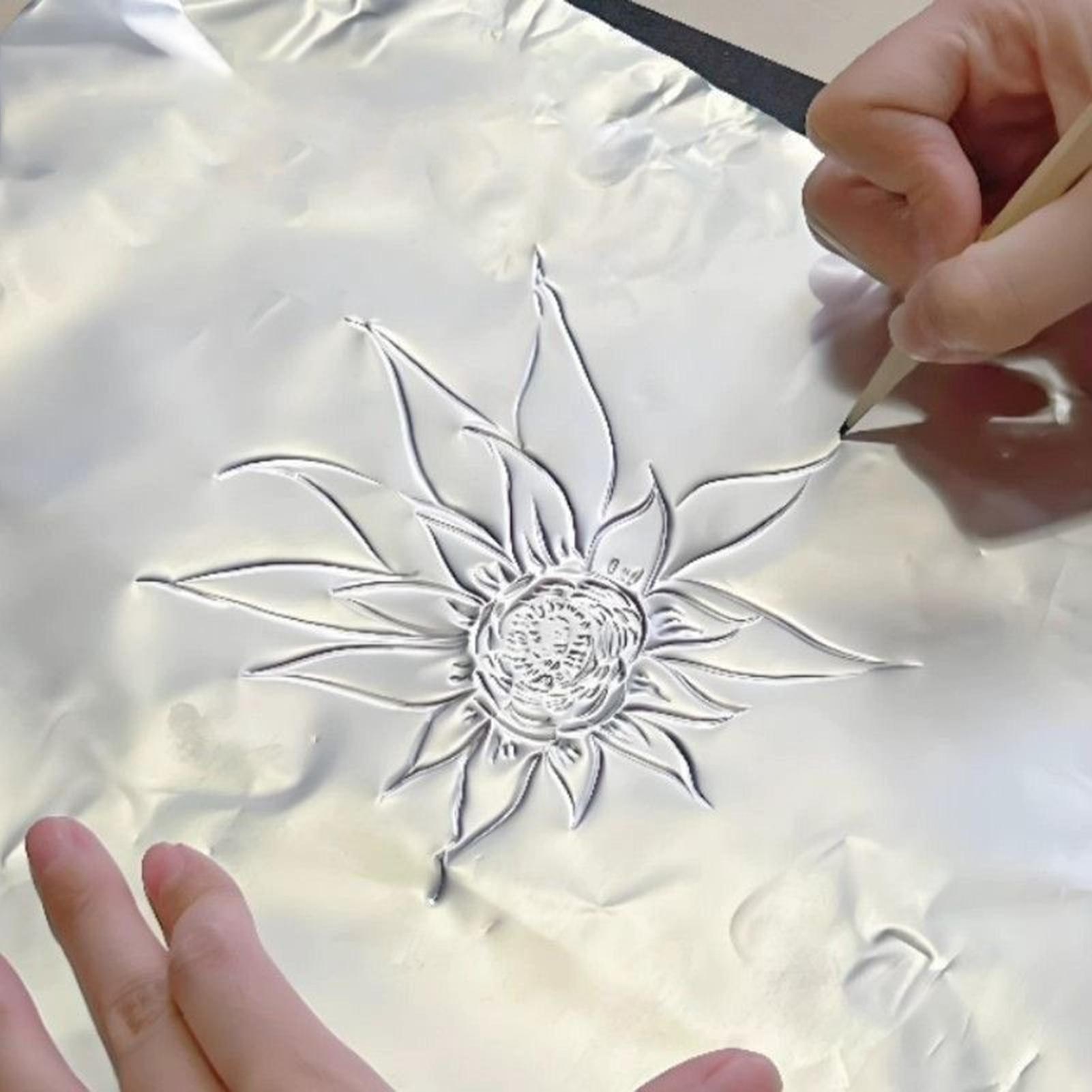 Foil Paper For Crafts 100 Piec - Art Craft In Paper บทวิจารณ์และราคา