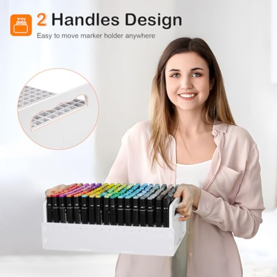 Marker Pen Organizer Holder 20 - Art Craft Classes บทวิจารณ์และราคา