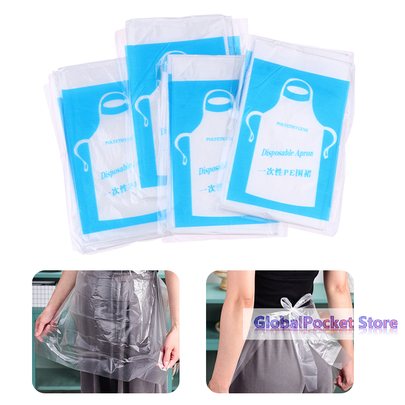 25pcs Disposable Aprons Clear  - Art Craft Kids บทวิจารณ์และราคา